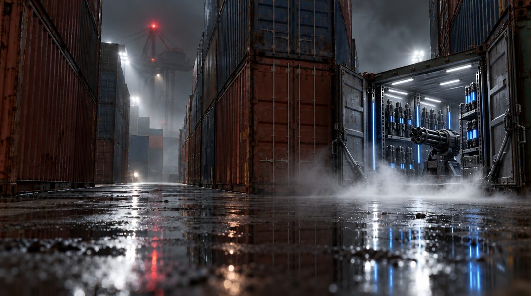 weapons container